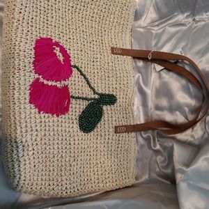 INC Kiraa Cherry Extra Large Beach Bag